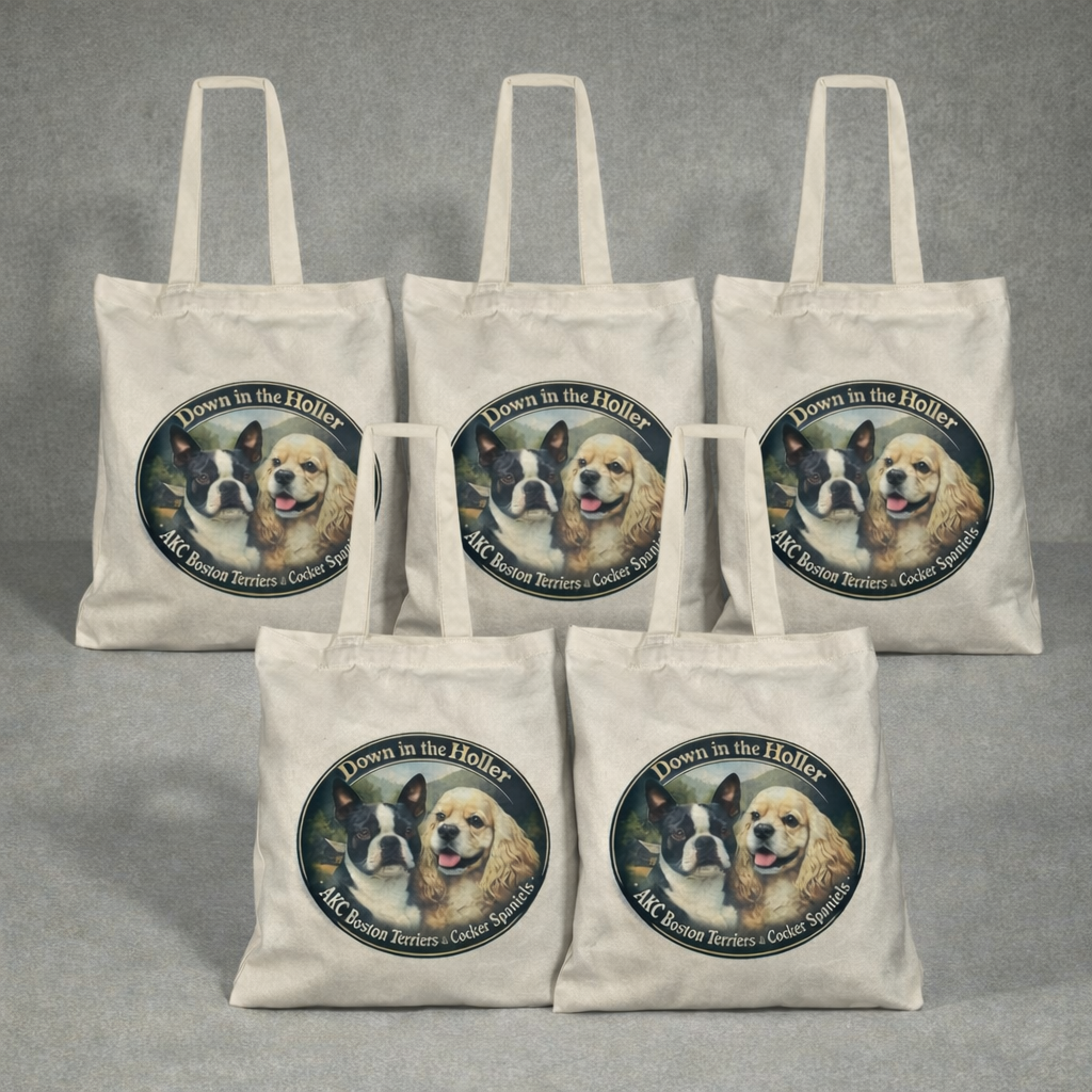 Bundle of 5 Tote Bags
